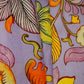 Lilac Kalamkari Print Pure 70gm Chanderi Fabric VF-30892