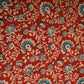 Red Floral print Cotton Fabric AFI-29601