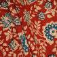 Red Floral print Cotton Fabric AFI-29601