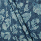 Blue with Multicolor Dabu Print Cotton Fabric NC-29663