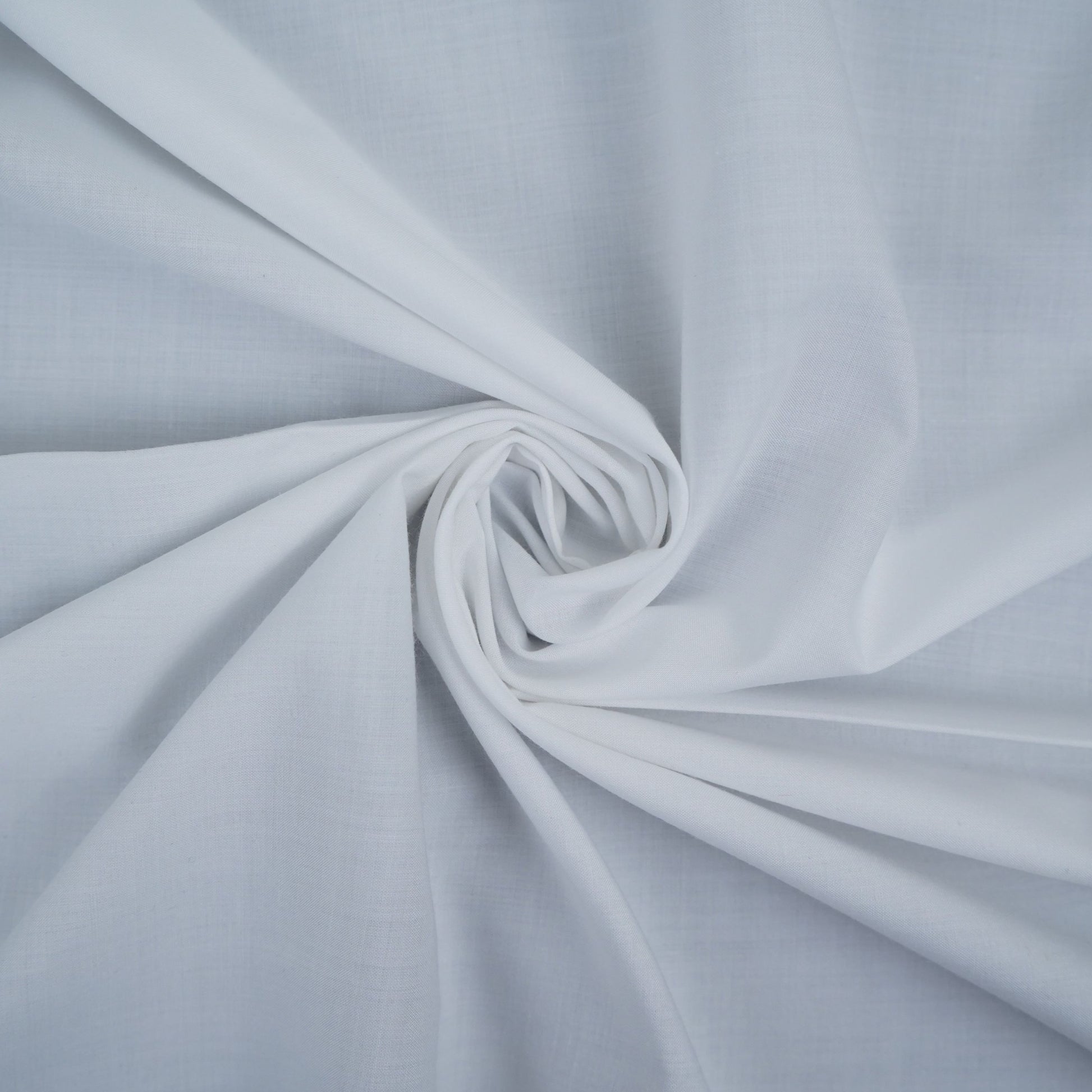 White Solid Lizzy Bizzy Fabric RTL-31448 - TradeUNO