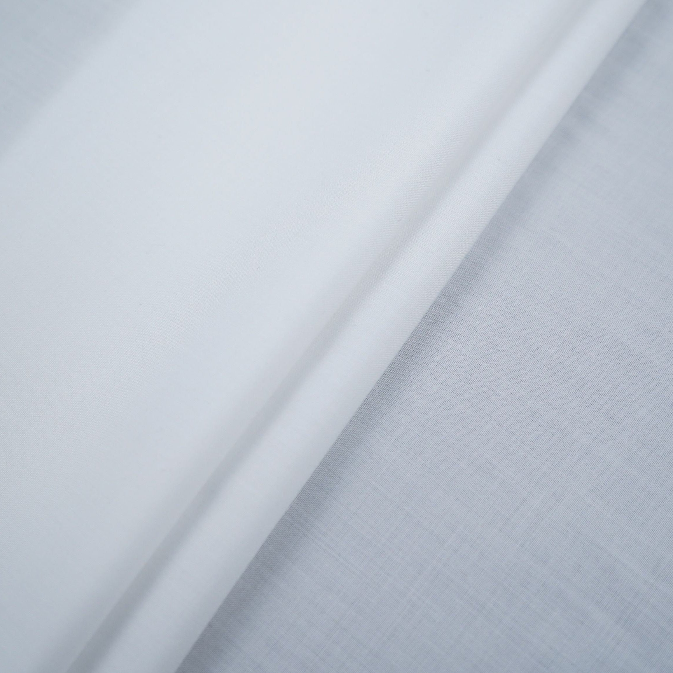 White Solid Lizzy Bizzy Fabric RTL-31448 - TradeUNO