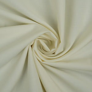 Off White Solid Lizzy Bizzy Fabric RTL-31449 - TradeUNO