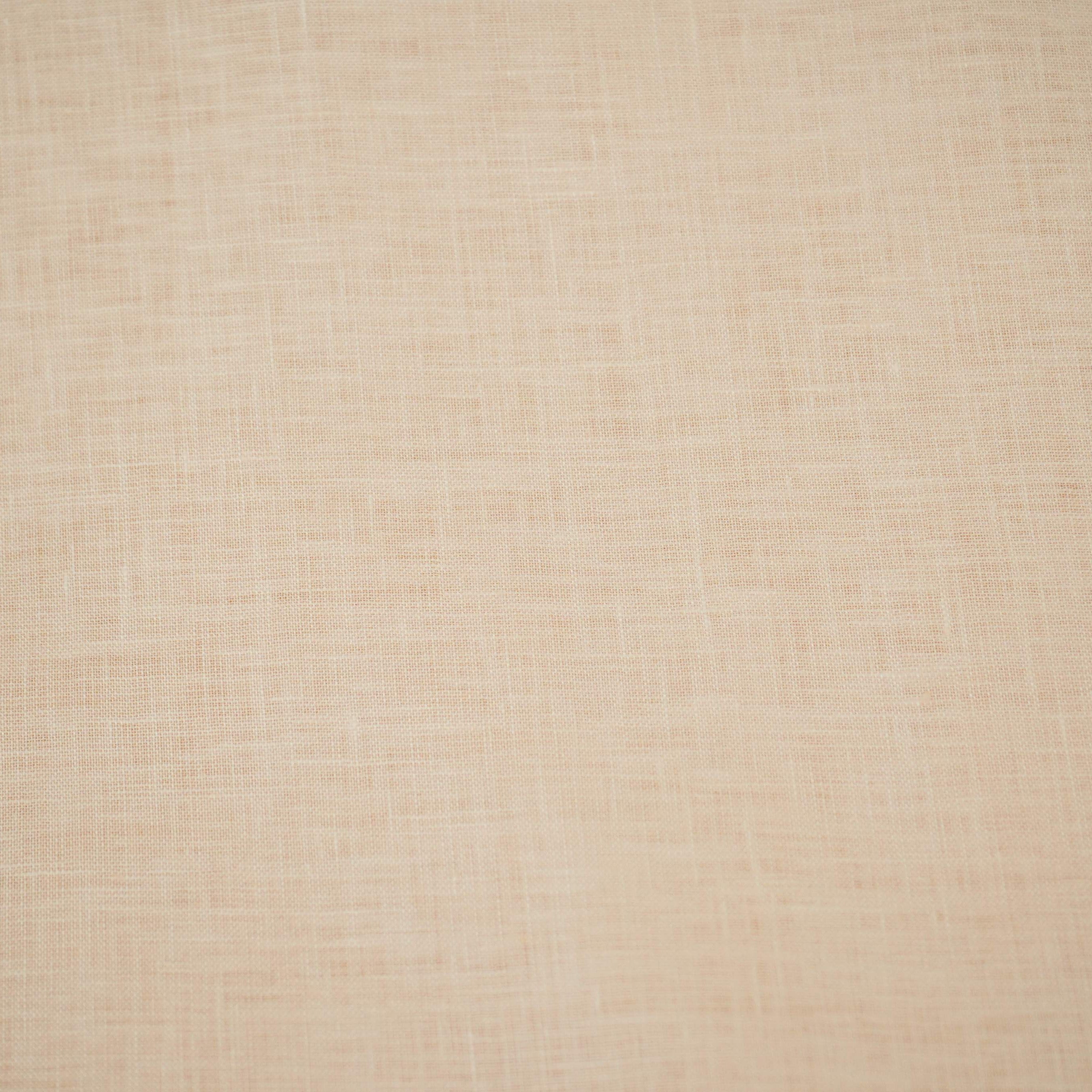 Peach Solid Pure Linen Fabric UT-31164 - TradeUNO