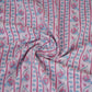 Baby Pink Stripes Print Cotton Fabric AFI-29533