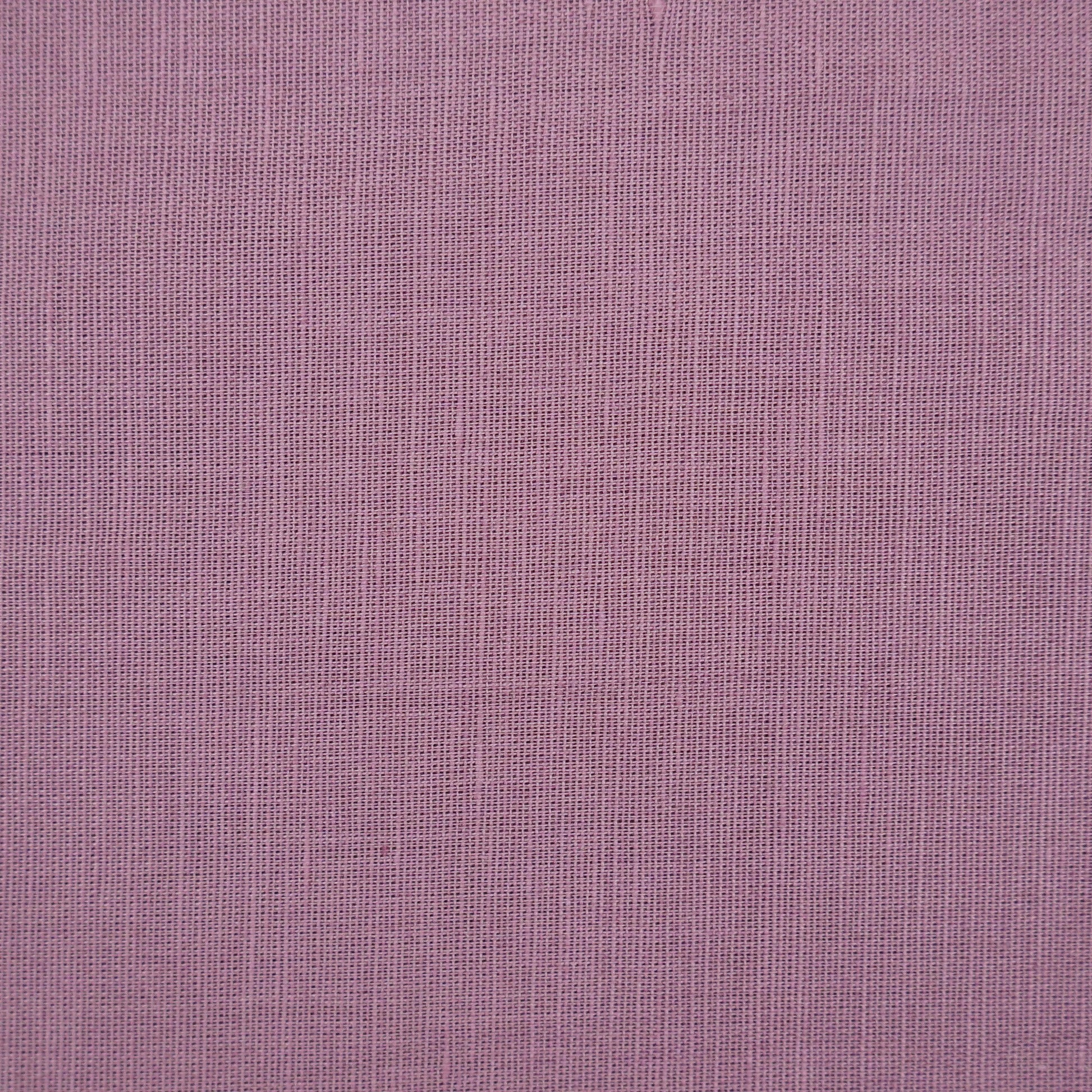 Lilac Solid Cotton Linen Fabric 40% Linen 60% Cotton MKT-31468 - TradeUNO