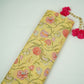 Yellow Chintz Floral Print Mul Chanderi Fabric GTS-30502