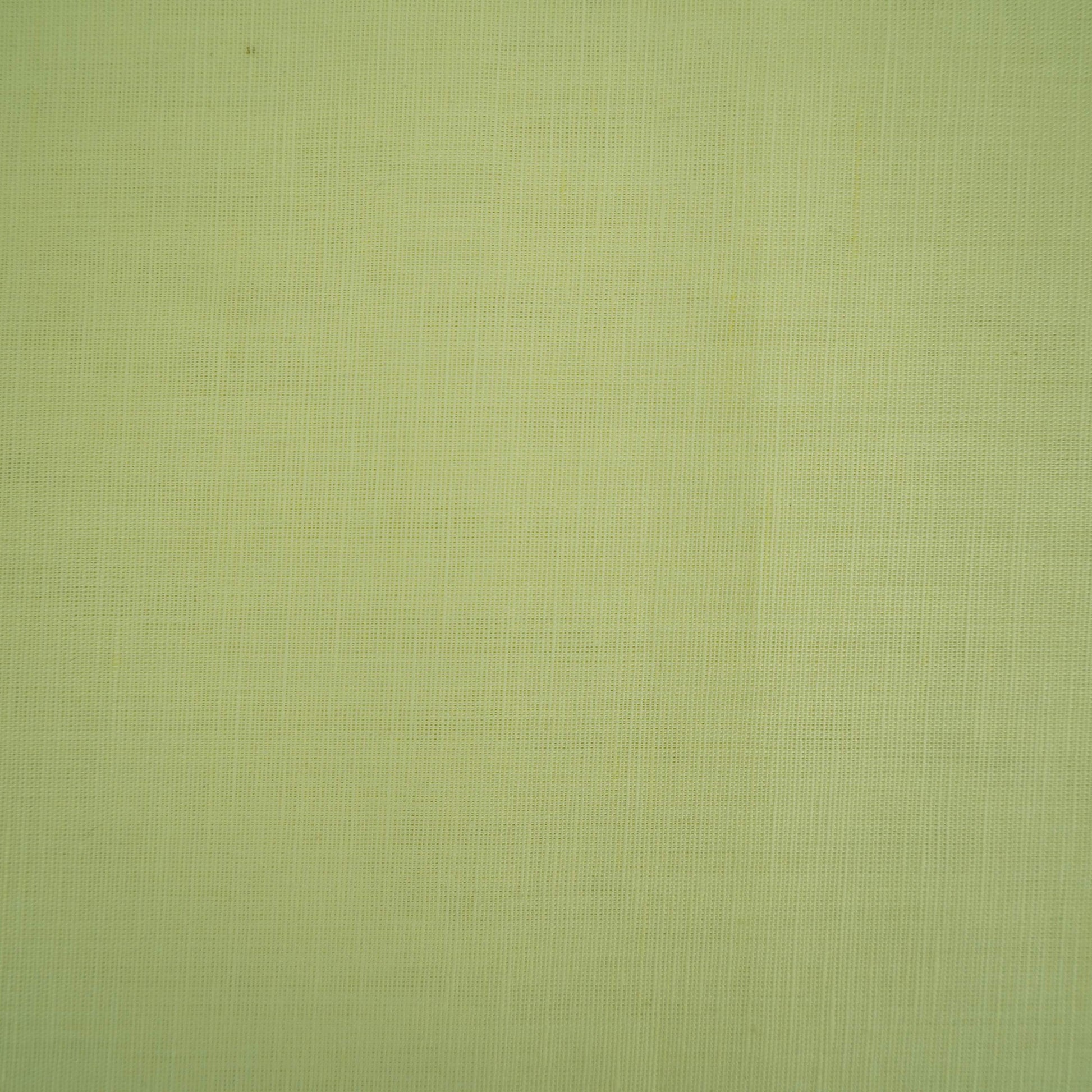 Lemon Yellow Solid Cotton Linen Fabric 40% Linen 60% Cotton MKT-31467 - TradeUNO