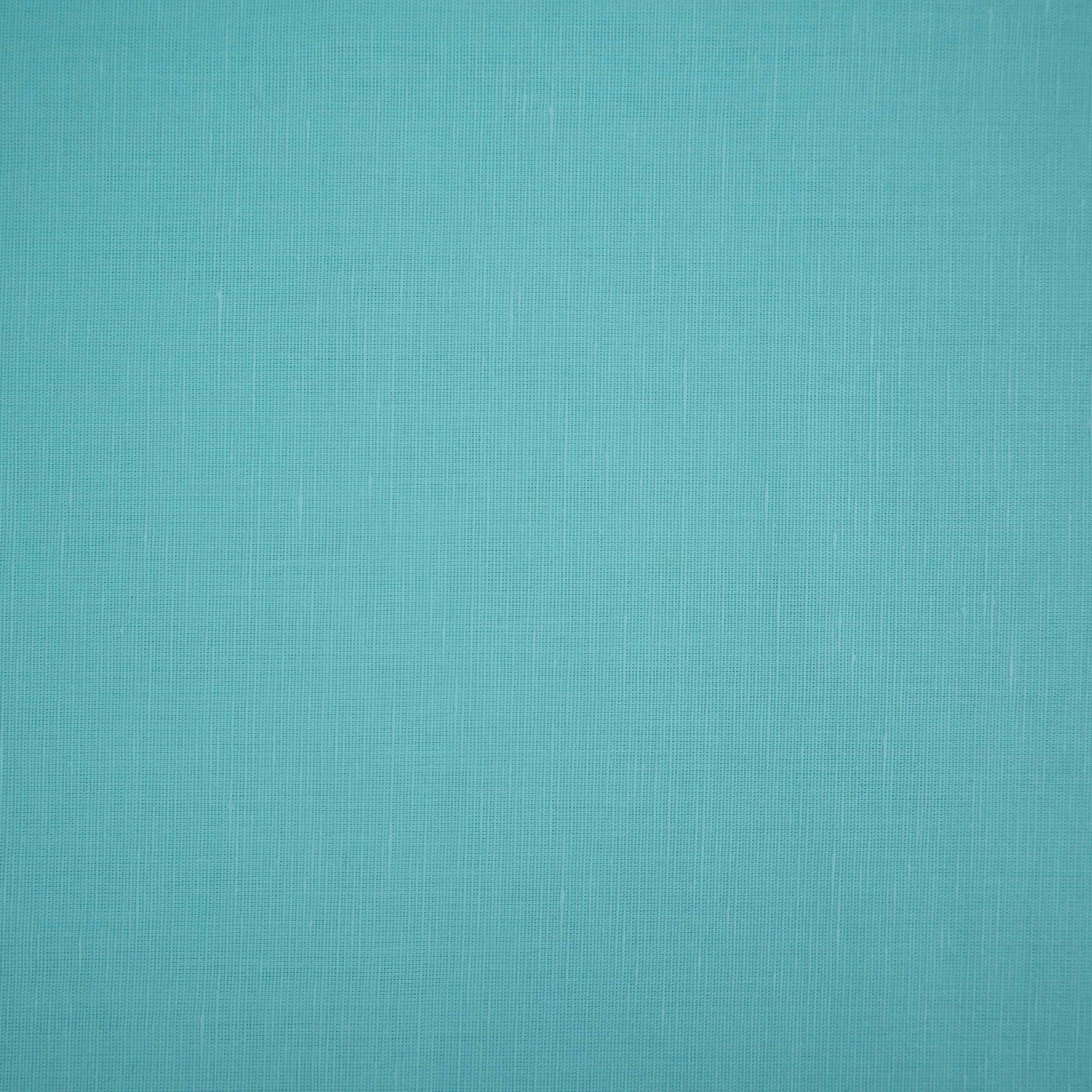 Light Sky Blue Solid Cotton Linen Fabric 40% Linen 60% Cotton MKT-31471 - TradeUNO