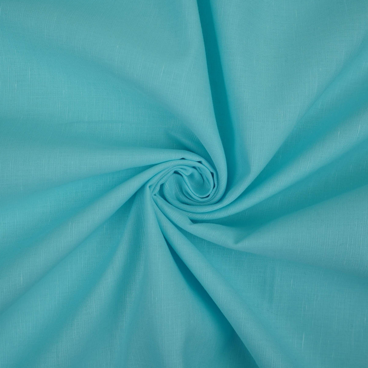 Light Sky Blue Solid Cotton Linen Fabric 40% Linen 60% Cotton MKT-31471 - TradeUNO