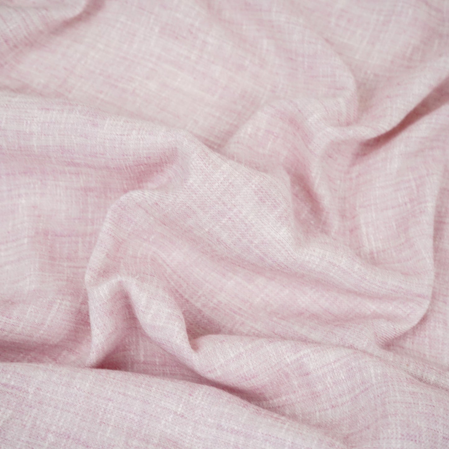 Baby Pink Solid Linen Fabric RS-31182