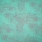 Teal Green floral print Organza Fabric MTF-31487 - TradeUNO