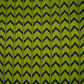 Olive Green & Black Chevron print Chinnon Fabric MT-31180
