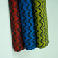 Olive Green & Black Chevron print Chinnon Fabric MT-31180