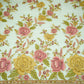 Off White Floral Sequence Embroidery Pure Banaras Mul Chanderi Fabric SGS-30700