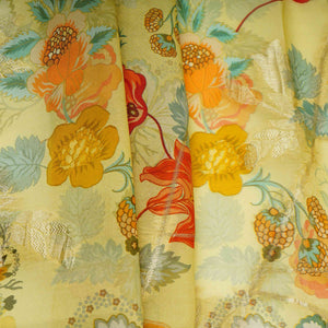 Pista floral print with jacquard Organza Fabric MT-31173 - TradeUNO