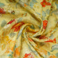 Pista floral print with jacquard Organza Fabric MT-31173