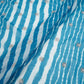 Aqua Blue Leheriya Mirror embroidery Georgette Fabric GTS-31509 - TradeUNO