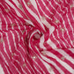 Rani Pink Leheriya Mirror embroidery Georgette Fabric GTS-31514 - TradeUNO