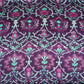 Deep Wine Mughal floral print Bemberg Modal Silk Fabric KTP-31401
