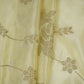 Golden Dyeable Swarovski embroidery Tissue Jari Fabric SU-31037 - TradeUNO