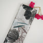 Ivory Abstract print Bemberg Modal Silk Fabric KTP-31392