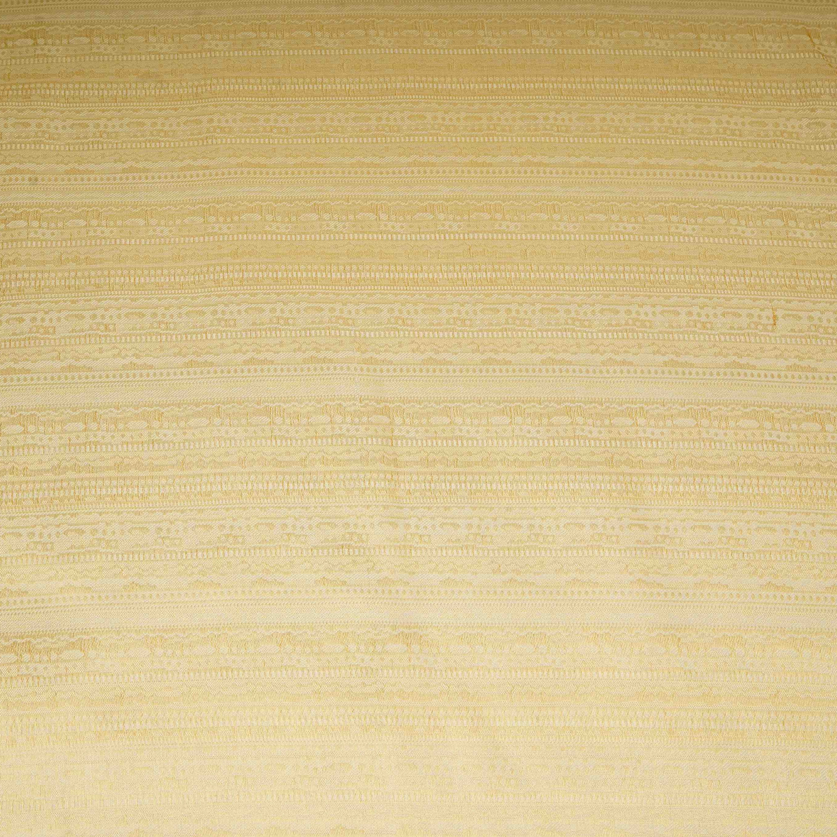 Golden Stripes Tenchui Silk Fabric MTI-31225 - TradeUNO