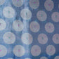 Navy Blue Zari Buta Dupion Silk Tissue Fabric YHF-32820