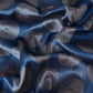 Navy Blue Zari Buta Dupion Silk Tissue Fabric YHF-32820