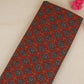 Red Ajrakh Print Cotton Fabric AFI-29570