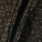Black Jaal Dupion Silk Tissue Fabric YHF-32858