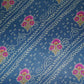 Denim Blue Bandhani Bemberg Modal Silk Fabric KTP-31430 - TradeUNO