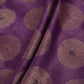 Royal Blue Zari Buta Dupion Silk Tissue Fabric YHF-32818