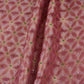 Light Lilac Mukesh Work Organza Brocade Fabric YHF-32835