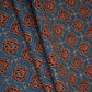 Blue Ajrakh Print Cotton Fabric AFI-29569