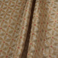 Ivory Mukesh Work Organza Brocade Fabric YHF-32833