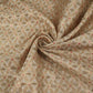 Ivory Mukesh Work Organza Brocade Fabric YHF-32833