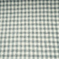 Grey & White Check Linen Fabric RS-30236