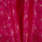 Pink Floral Zari Boota Dupion Silk Tissue Fabric YHF-32852