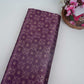 Purple Jaal Dupion Silk Tissue Fabric YHF-32859