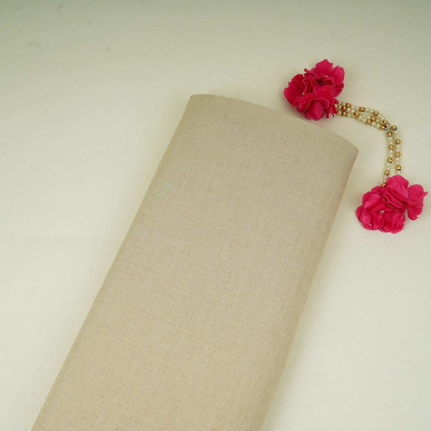 Golden Buti Kanjivaran Silk Fabric MTI-31228