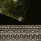 Olive Green Border Work Cutdana Micro Velvet 9000 Fabric SC-28302
