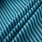Sky blue with black stripes South Cotton Fabric 6957