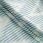 White & Blue Stripes Print Cotton Fabric 11289