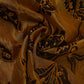 Antique Gold Applique Work Tissue Fabric YHF-32813