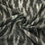 Black & White Ikkat Print Cotton Fabric 
