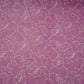 Lavender thread embroidery Pure Linen Fabric SN-31239