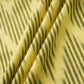 Yellow Brown Ikkat Print Cotton Fabric
