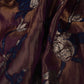 Purple Applique Work Tissue Fabric YHF-32814