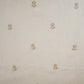 White Cutdana embroidery Organza Fabric STF-29670